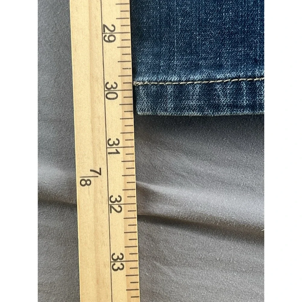 Cinch Jeans Men's 42X32 Cowboy Bootcut Medium Stone Wash Silver Label Blue Denim